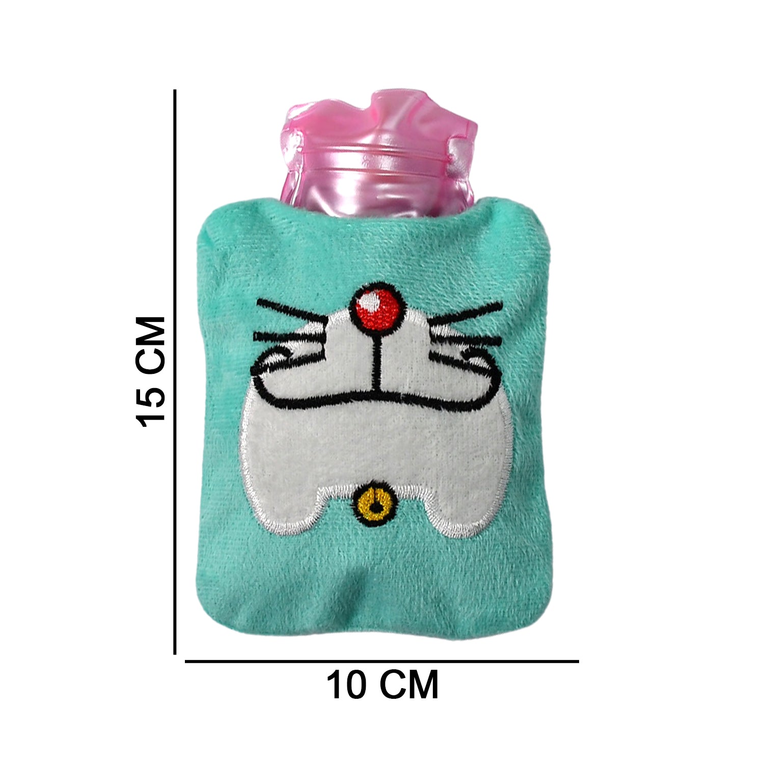 6529 Doremon Cartoon small Hot Water Bag with Cover for Pain Relief, Neck, Shoulder Pain and Hand, Feet Warmer, Menstrual Cramps. 6529 Doremon Cartoon small Hot Water Bag with Cover for Pain Relief, Neck, Shoulder Pain and Hand, Feet Warmer, Menstrual Cramps.